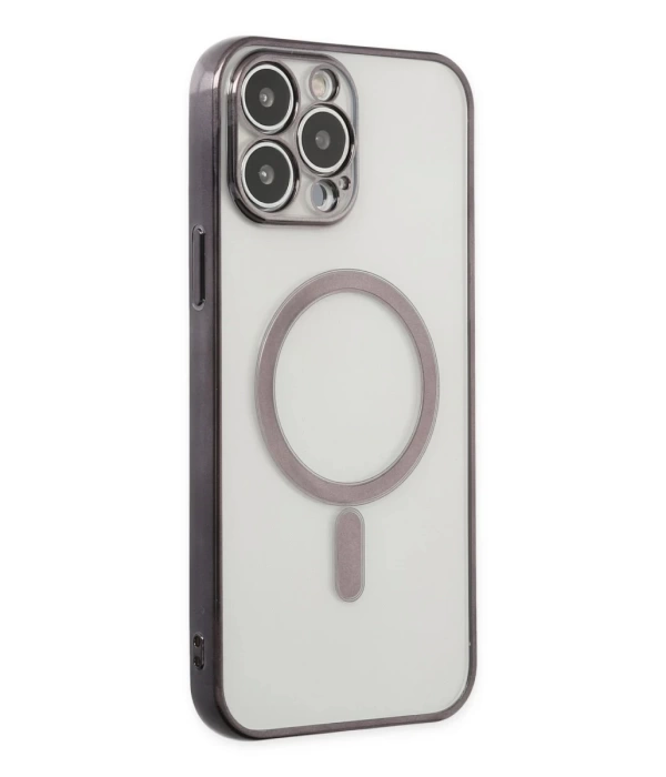 Newface iPhone 14 Pro Kılıf Magneticsafe Lazer Silikon