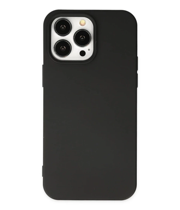 Newface iPhone 14 Pro Kılıf Nano içi Kadife Silikon