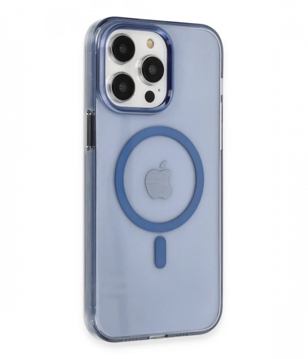 Newface iPhone 14 Pro Kılıf Tron Şeffaf Magsafe Kapak