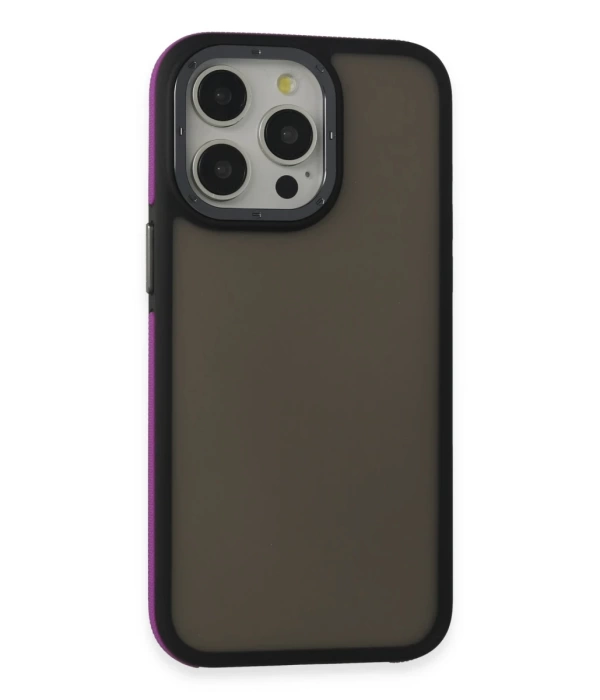 Newface iPhone 14 Pro Max Harvel Kapak - Derin Mor
