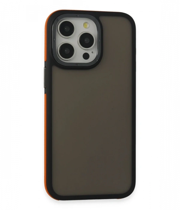 Newface iPhone 14 Pro Max Harvel Kapak - Turuncu