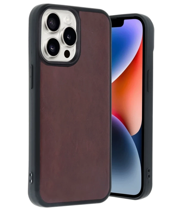 Newface iPhone 14 Pro Max Kılıf Aras Deri Kapak