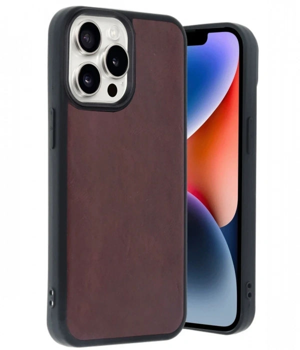iPhone 14 Pro Max Kılıf Aras Deri Kapak