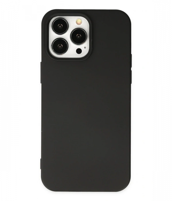 Newface iPhone 14 Pro Max Kılıf Nano içi Kadife Silikon