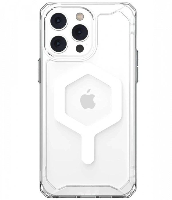 Newface iPhone 14 Pro Max Kılıf Uag Plyo Magneticsafe Silikon - Şeffaf
