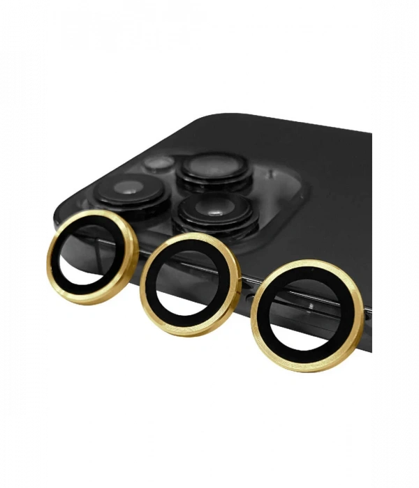 Newface iPhone 14 Pro Max Raze Metal Kamera Lens - Gold