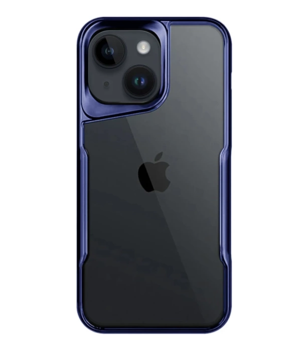 Newface iPhone 15 Kılıf Boyi Silikon Kapak - Lacivert