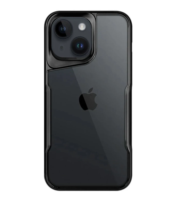 Newface iPhone 15 Kılıf Boyi Silikon Kapak - Siyah