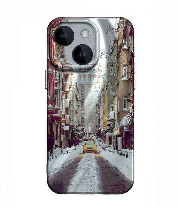 Newface iPhone 15 Kılıf Crew Desenli Kapak