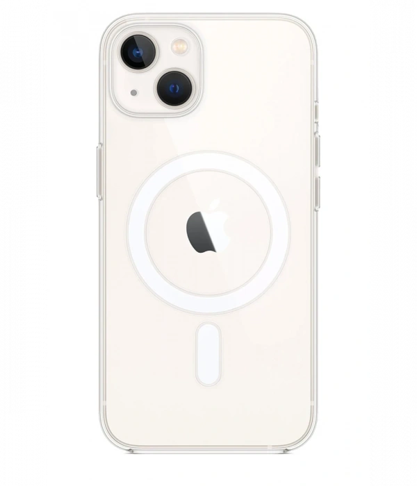 Joy Tekno iPhone 15 Kılıf Pc Real Magsafe Kapak - Şeffaf