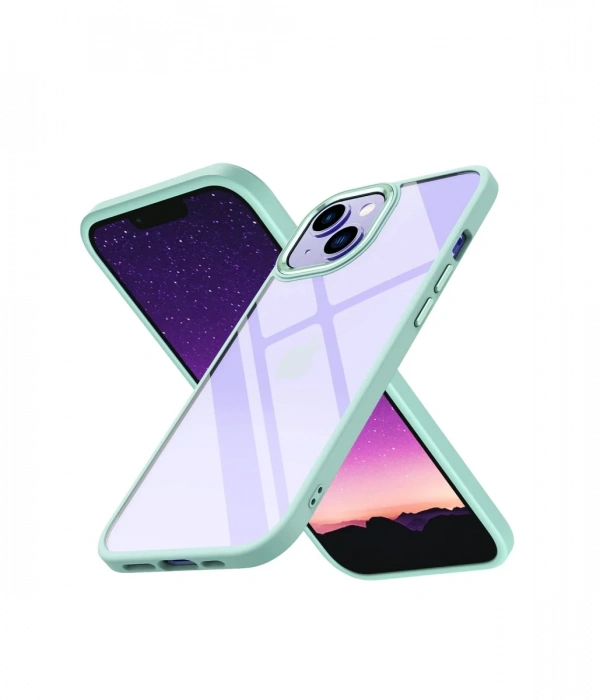 Newface iPhone 15 Kılıf Power Silikon - Yeşil