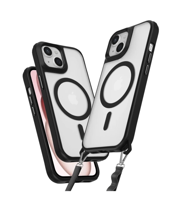 Newface iPhone 15 Plus Kılıf Enka Magsafe Silikon Kılıf