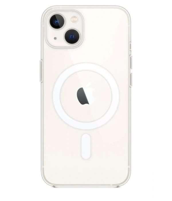 Newface iPhone 15 Plus Kılıf Pc Real Magsafe Kapak - Şeffaf