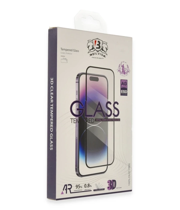 Newface iPhone 15 Pro Bilvis 3D Cam Ekran Koruyucu