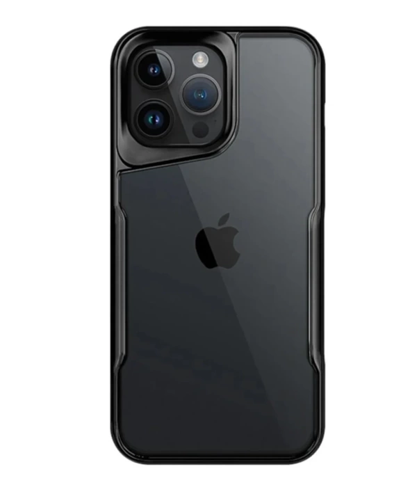 Newface iPhone 15 Pro Kılıf Boyi Silikon Kapak - Siyah