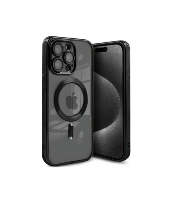 Newface iPhone 15 Pro Kılıf Kross Magneticsafe Kapak