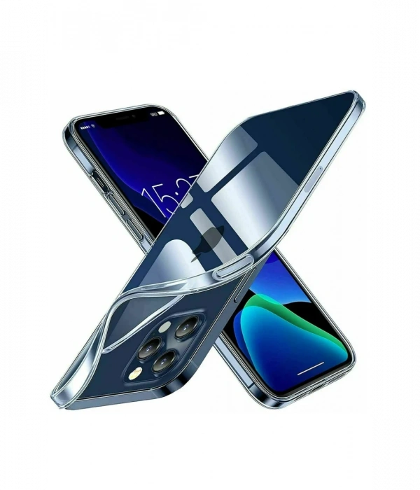 Newface iPhone 15 Pro Kılıf Lüx Şeffaf Silikon