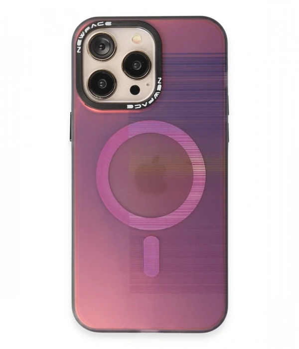 Newface iPhone 15 Pro Kılıf Venüs Magneticsafe Desenli Kapak - Venüs - 9