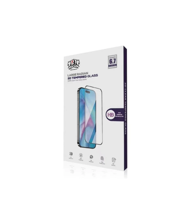 Newface iPhone 15 Pro Max Bilvis 0.18mm Plus Cam Ekran Koruyucu
