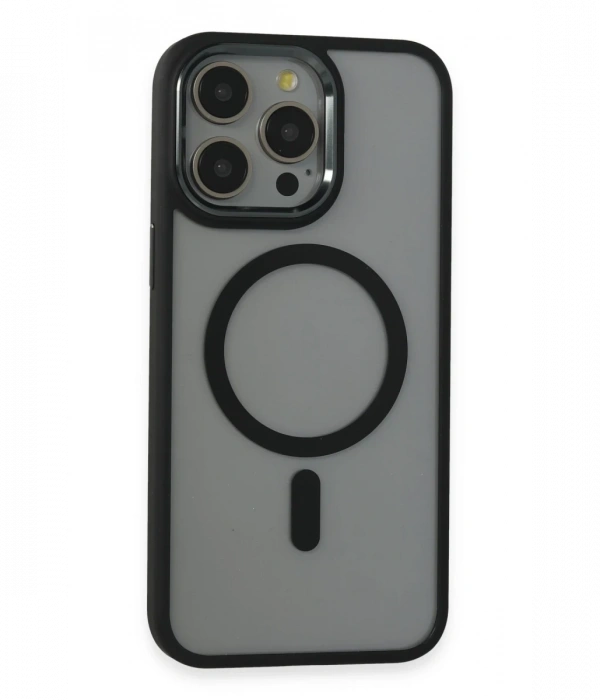 Newface iPhone 15 Pro Max Kılıf Room Magneticsafe Silikon