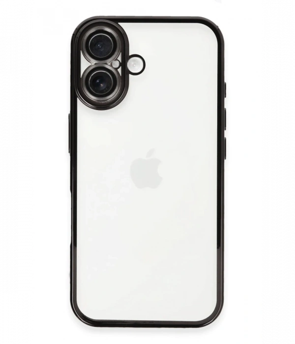 Newface iPhone 16 Kılıf Razer Lensli Silikon