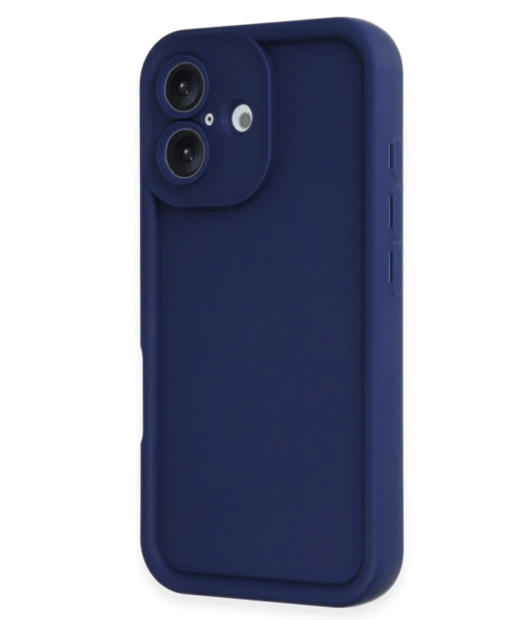 Newface iPhone 16 Kılıf Viera Silikon - Lacivert