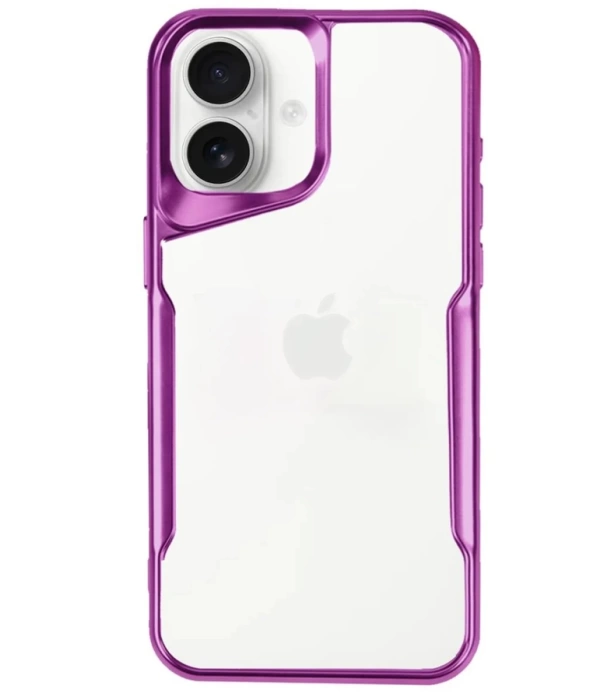 Newface iPhone 16 Plus Kılıf Boyi Silikon Kapak - Pembe