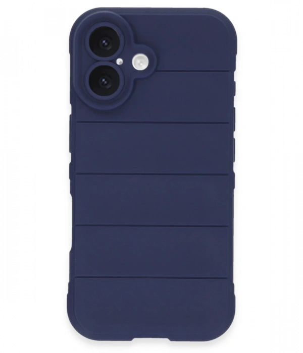 Newface iPhone 16 Plus Kılıf Optimum Silikon - Lacivert
