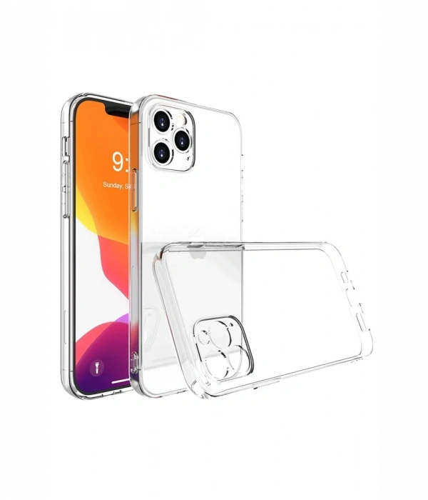 Newface iPhone 16 Pro Kılıf Lüx Şeffaf Silikon