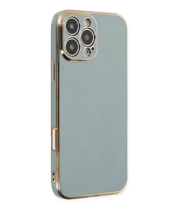 Newface iPhone 16 Pro Kılıf Volet Silikon - Açık Yeşil