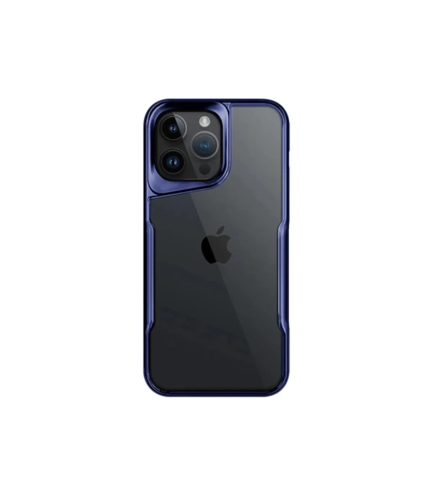 Newface iPhone 16 Pro Max Kılıf Boyi Silikon Kapak - Lacivert