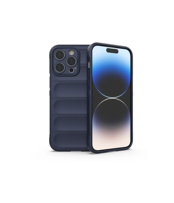 Newface iPhone 16 Pro Max Kılıf Optimum Silikon - Lacivert