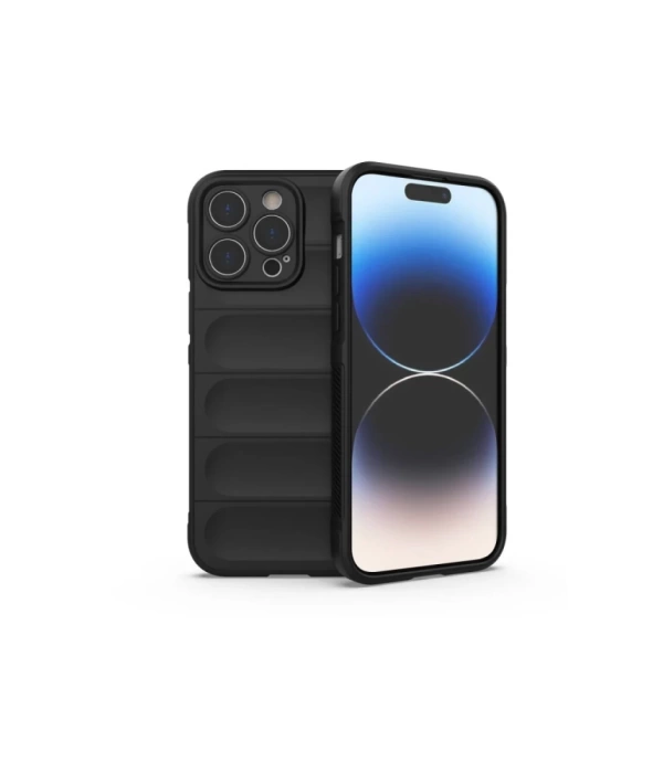Newface iPhone 16 Pro Max Kılıf Optimum Silikon - Siyah