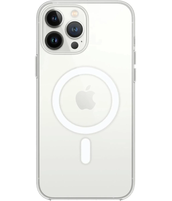 Newface iPhone 16 Pro Max Kılıf Pc Real Magsafe Kapak - Şeffaf
