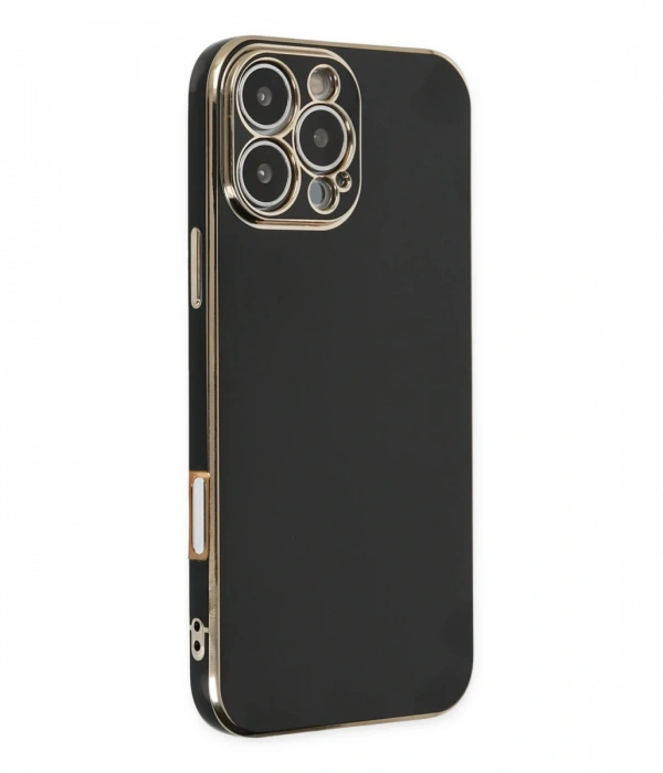 Newface iPhone 16 Pro Max Kılıf Volet Silikon - Siyah
