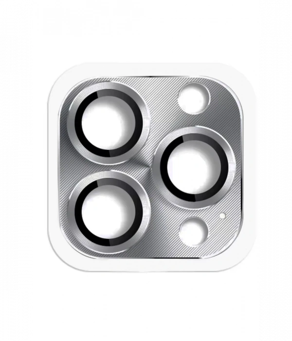 Newface iPhone 16 Pro Max Pers Alüminyum Kamera Lens - Gri