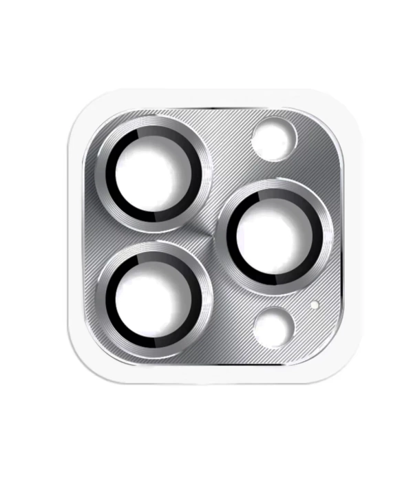 Newface iPhone 16 Pro Max Pers Alüminyum Kamera Lens - Gri