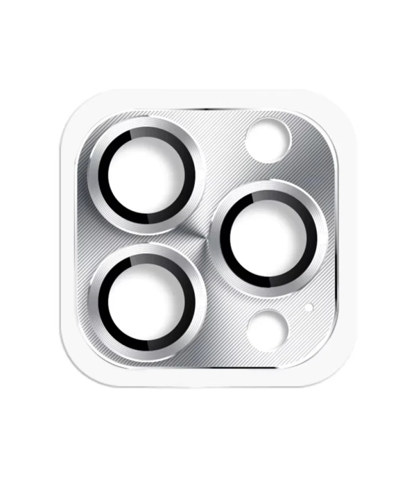 Newface iPhone 16 Pro Max Pers Alüminyum Kamera Lens - Gümüş