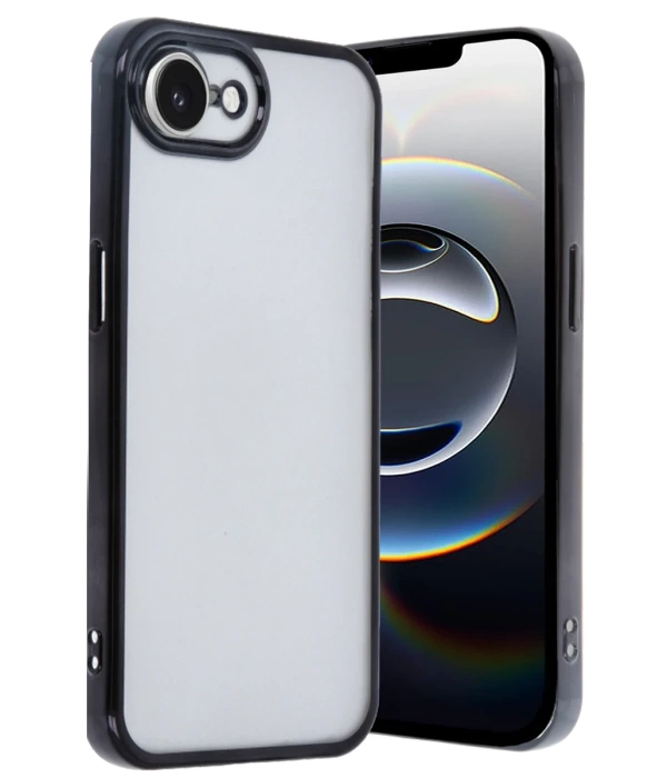 Newface iPhone 16E Kılıf Razer Lensli Silikon