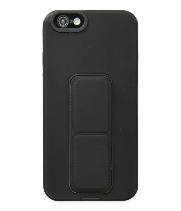 Newface iPhone 6 Kılıf Mega Standlı Silikon