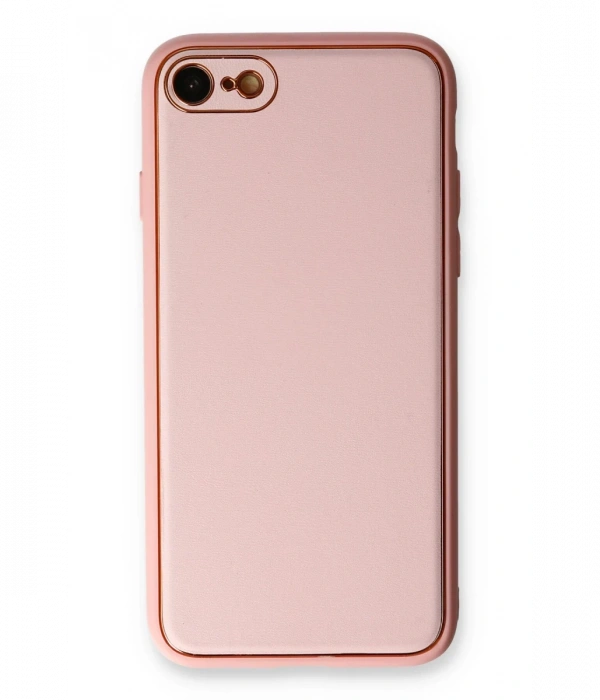 Newface iPhone 7 Kılıf Coco Deri Silikon Kapak