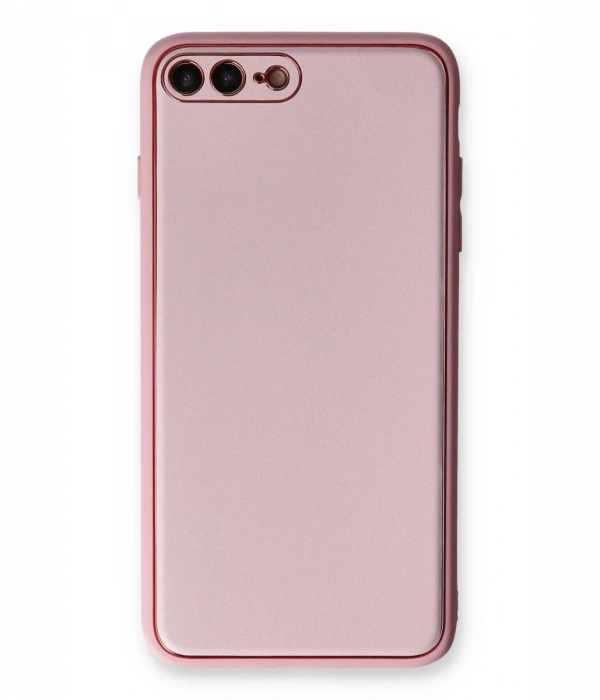 Newface iPhone 7 Plus Kılıf Coco Deri Silikon Kapak