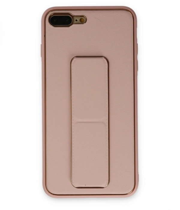 Newface iPhone 7 Plus Kılıf Coco Deri Standlı Kapak