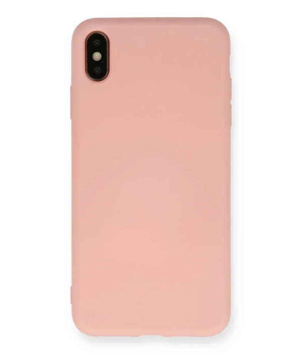 Newface iPhone X Kılıf Nano içi Kadife Silikon
