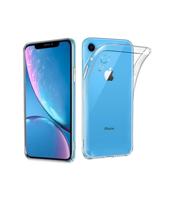 Newface iPhone XR Kılıf Lüx Şeffaf Silikon