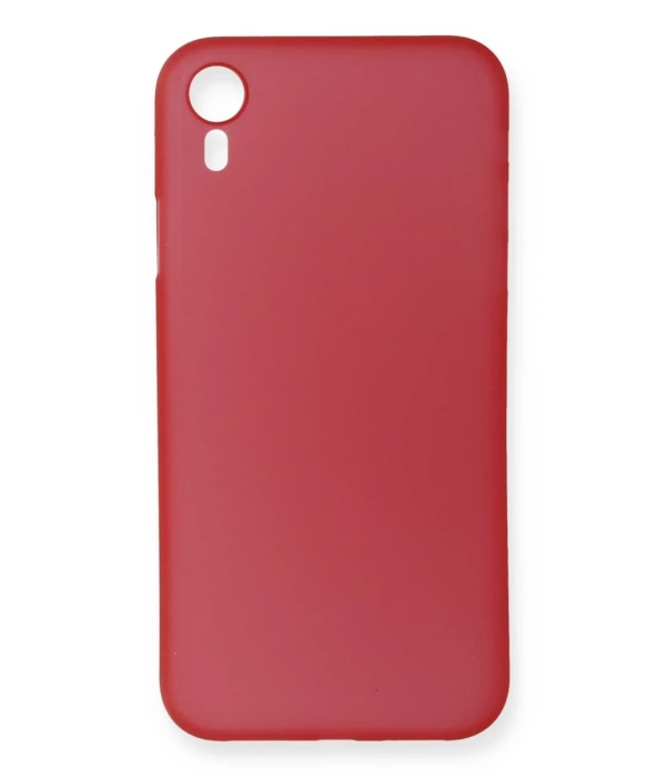 Newface iPhone XR Kılıf PP Ultra İnce Kapak