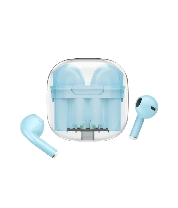 Newface LS-09 Bluetooth 5.3 TWS Kablosuz Airpods Kulaklık - Mavi