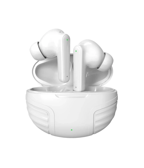 Newface LS-19 Aktif Gürültü Engelleyici Özellikli Bluetooth 5.4 Kablosuz Airpods Kulaklık - Beyaz