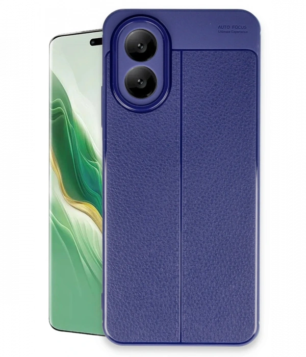Newface Oppo A38 Kılıf Auto Focus Kapak - Lacivert