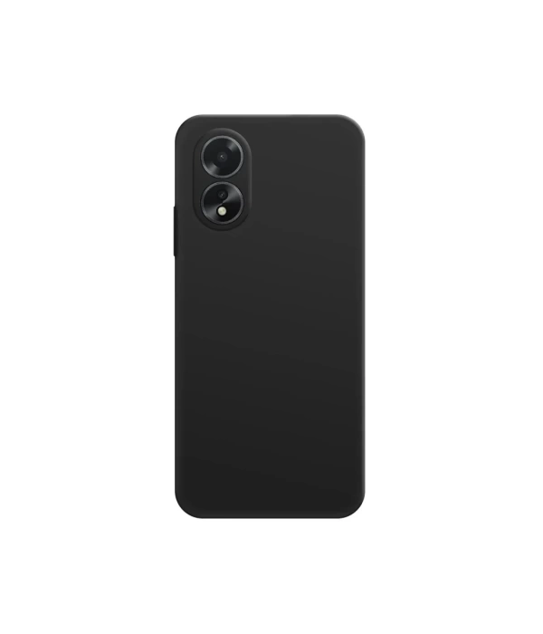 Newface Oppo A38 Kılıf First Silikon - Siyah